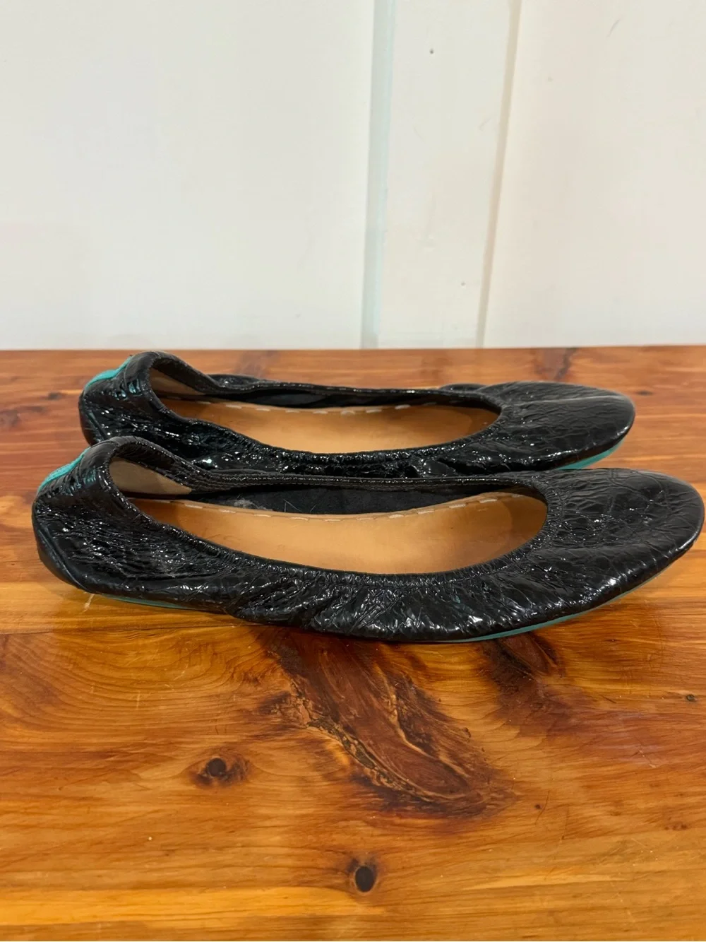 Tieks Obsidian Black Ballet Flats